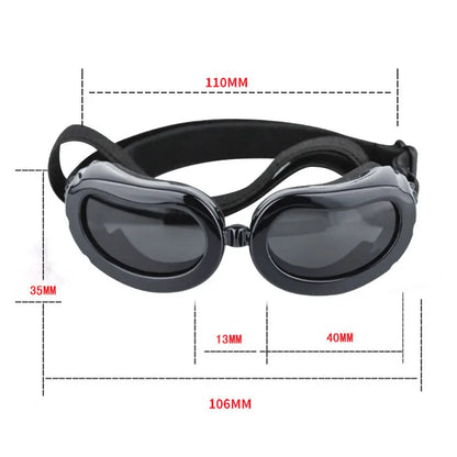 Fashion Small Dog Sunglasses w/UV Protection