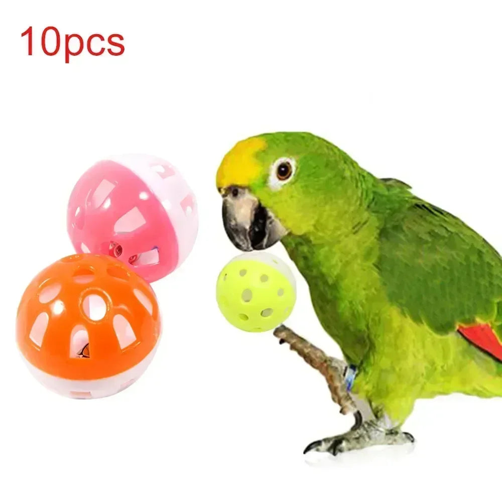 10pcs Colorful Hollow Rolling Ball