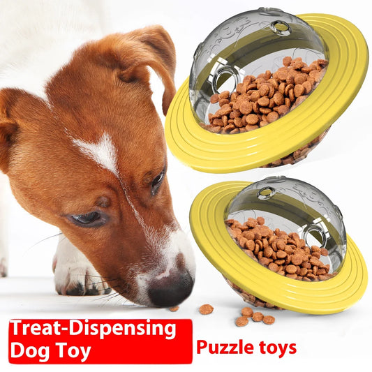 Chew Proof Flying Saucer Toy