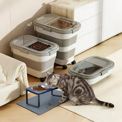 Medium Sized Pet Dog Food Storage Container