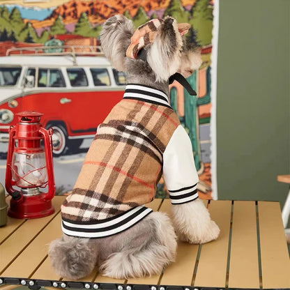New Thick, Warm, Soft, Plaid Fashion Coat