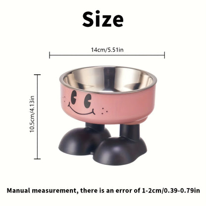 Elevated Food, Water Stainless Steel Bowls