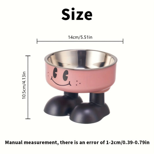 Elevated Food, Water Stainless Steel Bowls