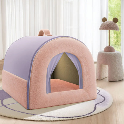 Enclosed Dog House