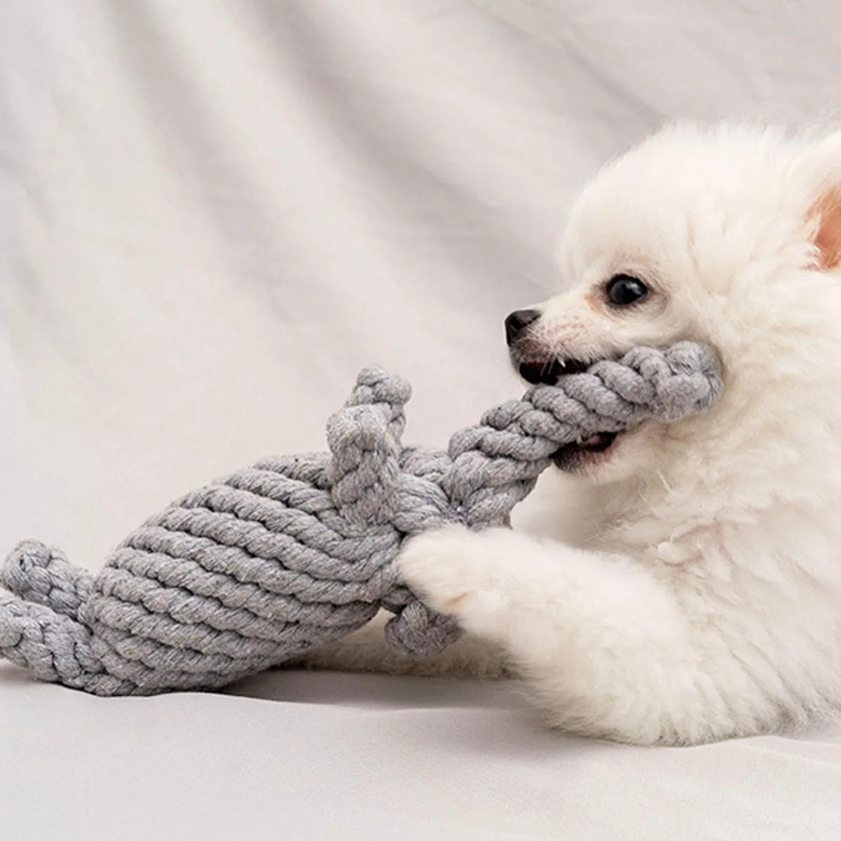 Rope Knot Grinding Hand-Woven Animal