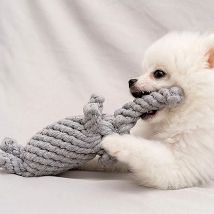 Rope Knot Grinding Hand-Woven Animal