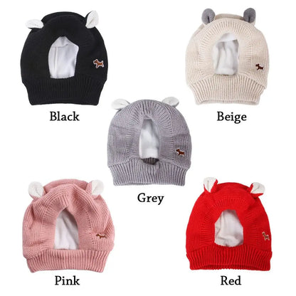 Quiet Knitted Hat Earmuffs
