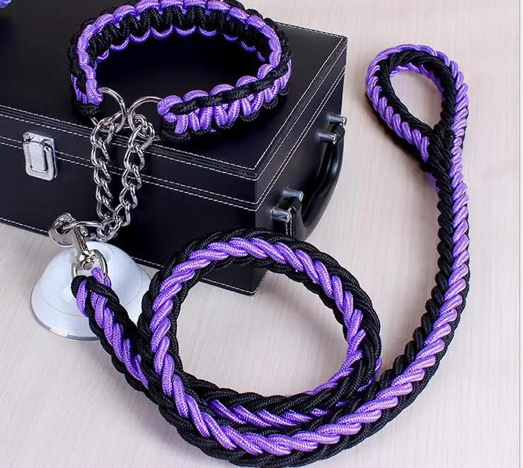 Double Strand Leash & Rope for Large Dogs