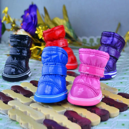 Small Dog Warm Waterproof Shoes