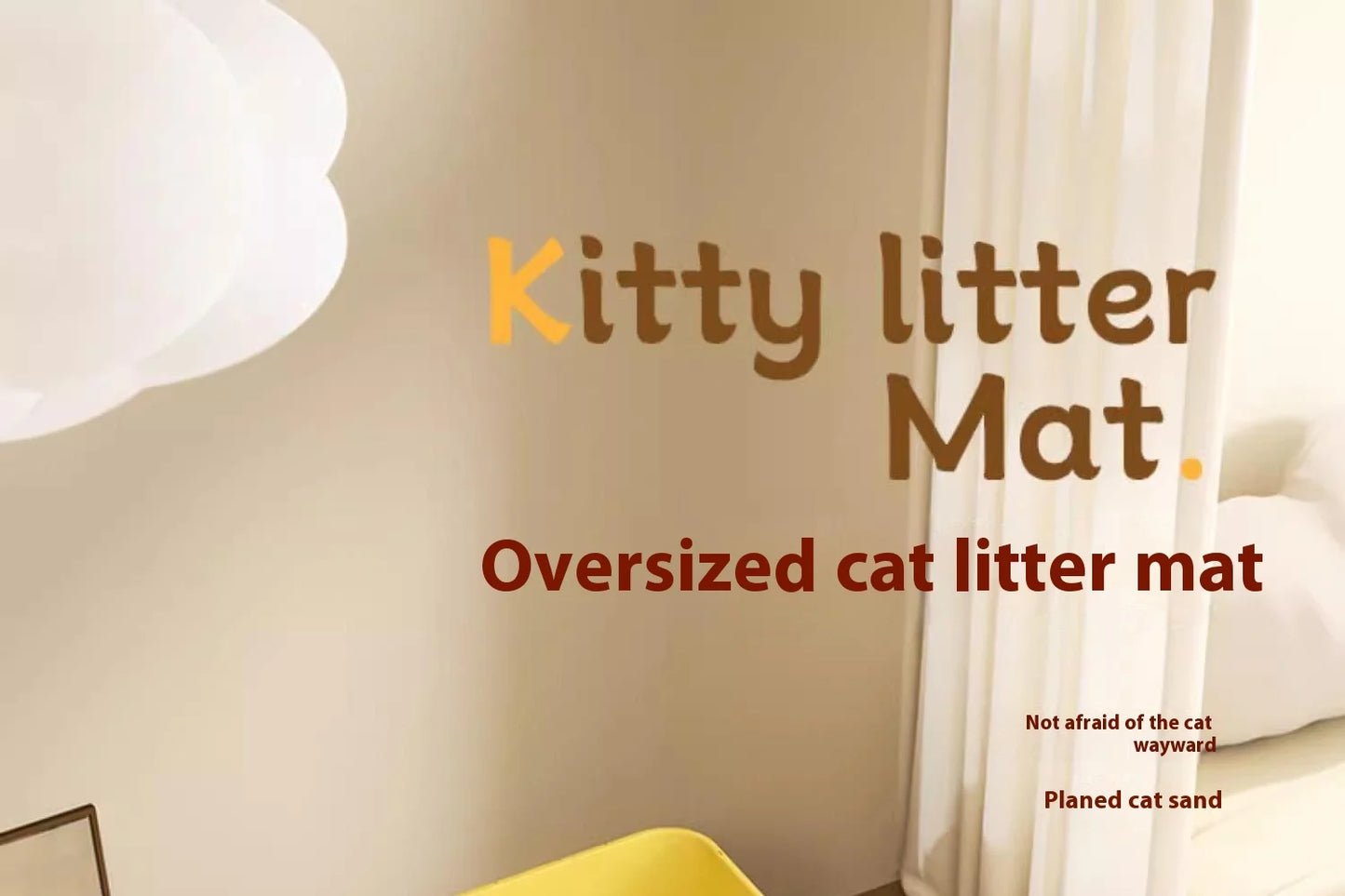 XL Washable Heavy Duty Cat Litter Mat