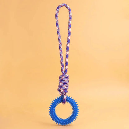 Colorful Chew Resistant Nylon Rope Toy