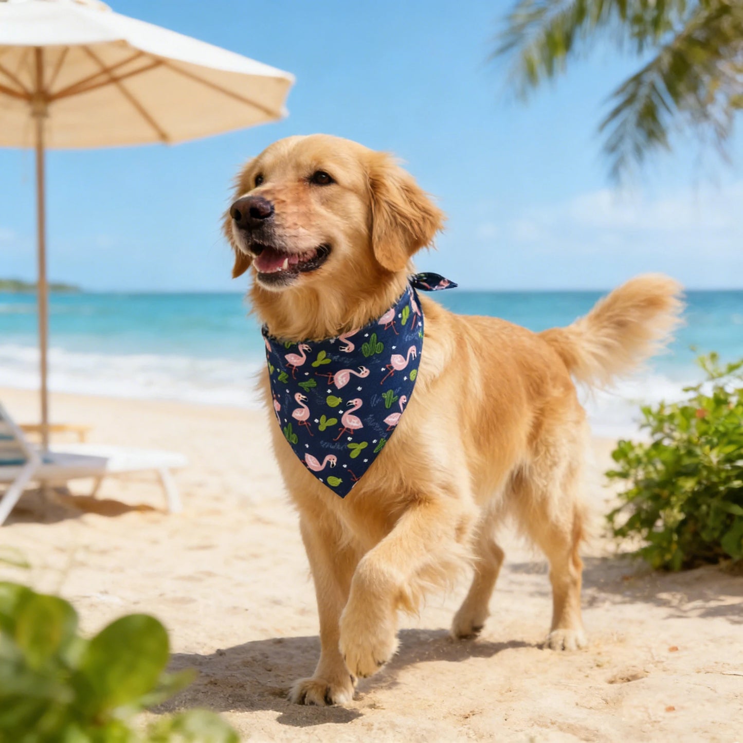 Fruit, Floral. Spring Bandana