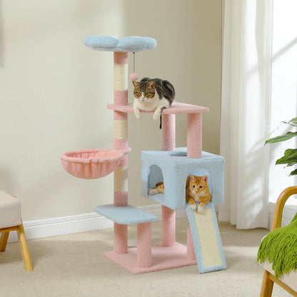Multi-Level Flower Cat Tree