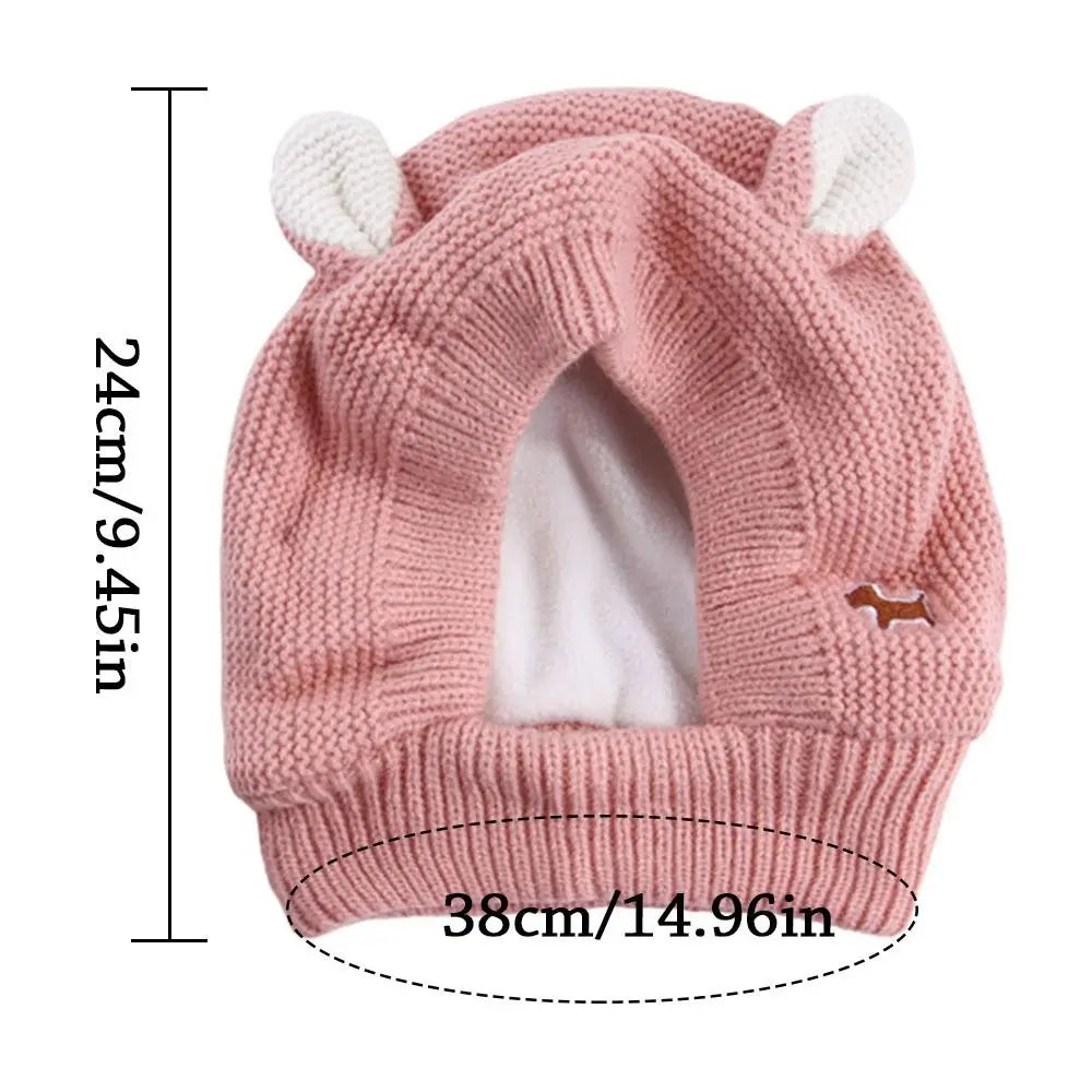 Quiet Knitted Hat Earmuffs