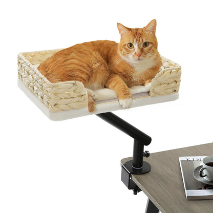 Adjustable 360° Cat Bed Stand