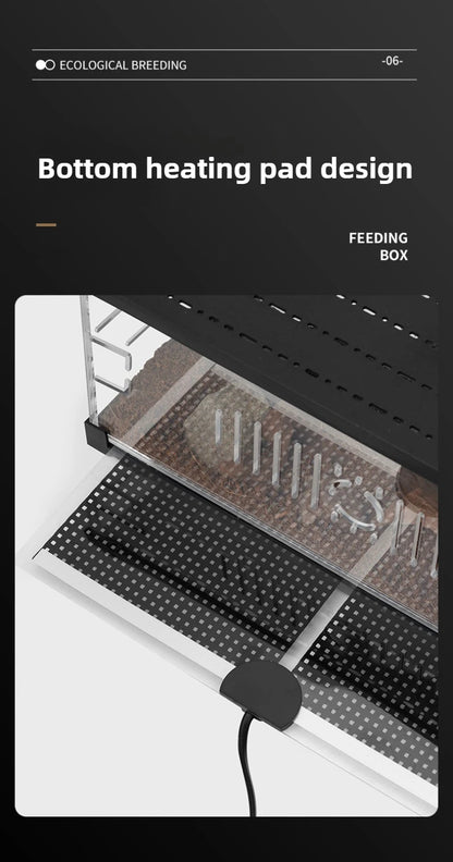 Acrylic Small Animal Heating Cage