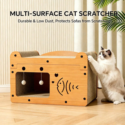 Scratching Board And Resting Bed