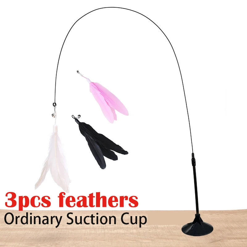 Interactive Cat Teaser Wand Toy
