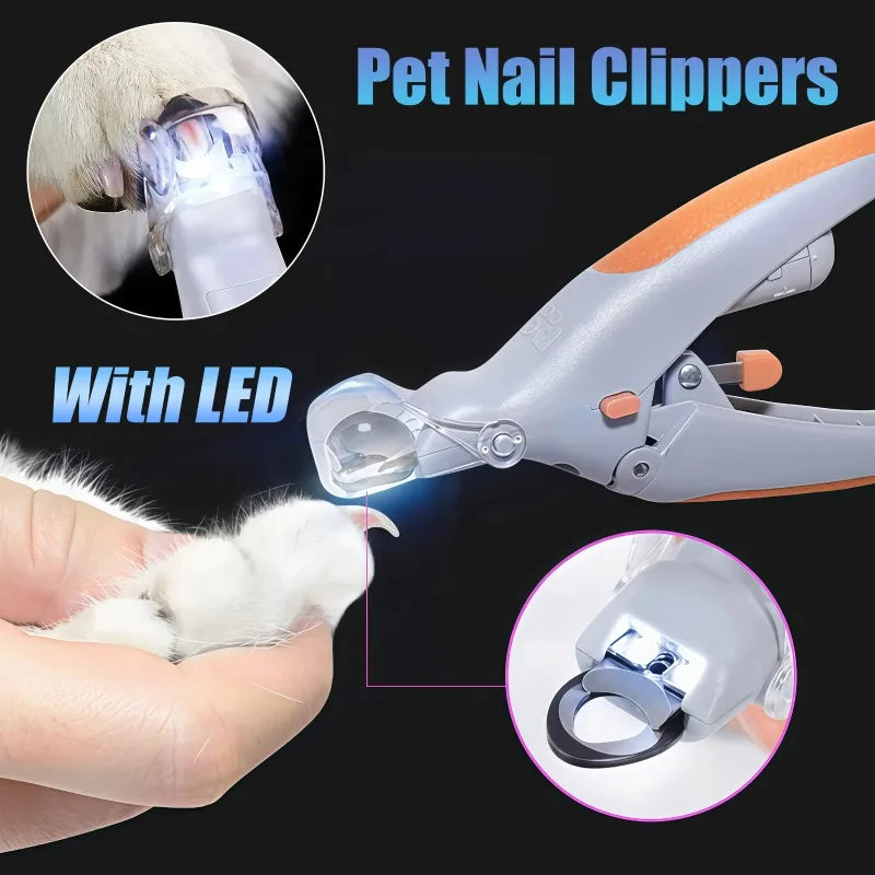 LED Light Pet Nail Clipper