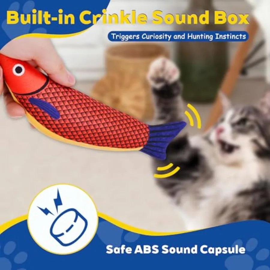 Catnip Interactive Chew Toys