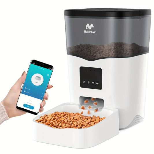 Automatic Pet Food Dispenser with App Control