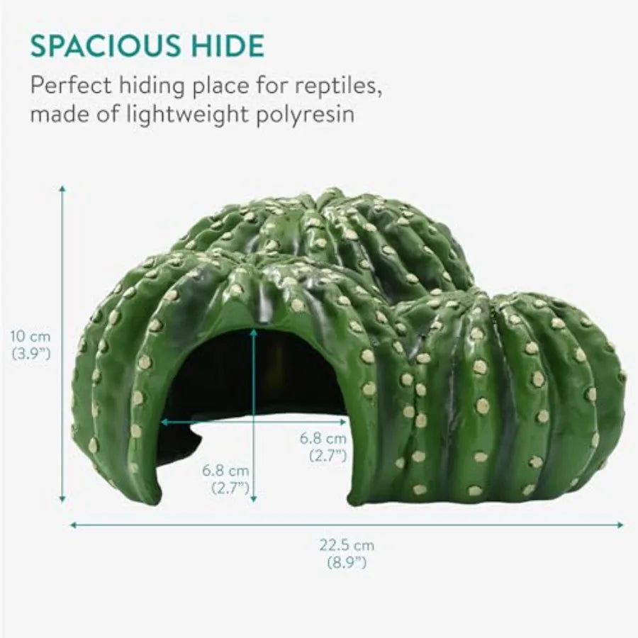 Cactus Shaped Reptile Hide Out