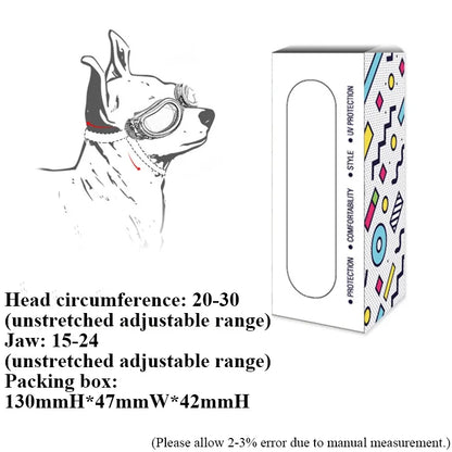 Fashion Small Dog Sunglasses w/UV Protection