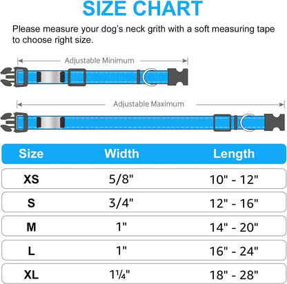 Adjustable Reflective Dog Collar