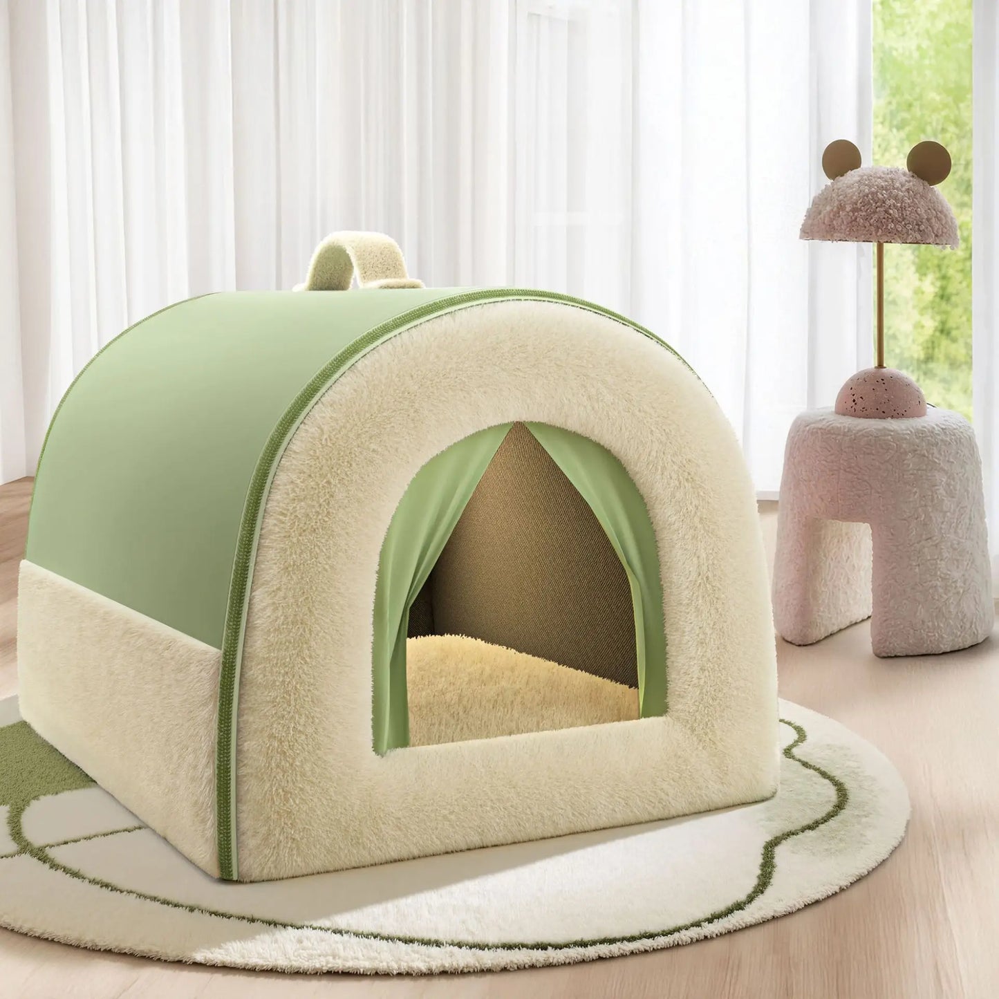 Enclosed Dog House