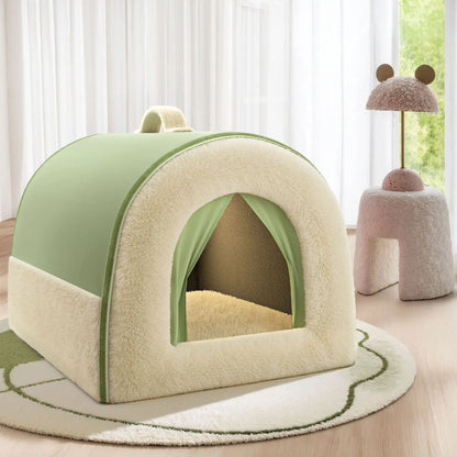 Enclosed Dog House