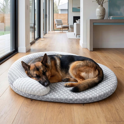 Oval Cooling Breathable Dog Bed