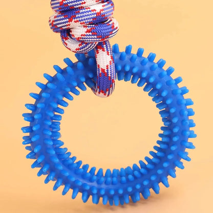 Colorful Chew Resistant Nylon Rope Toy