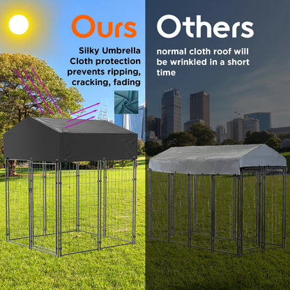 XXL Large Luxury Dog Kennel With Roof