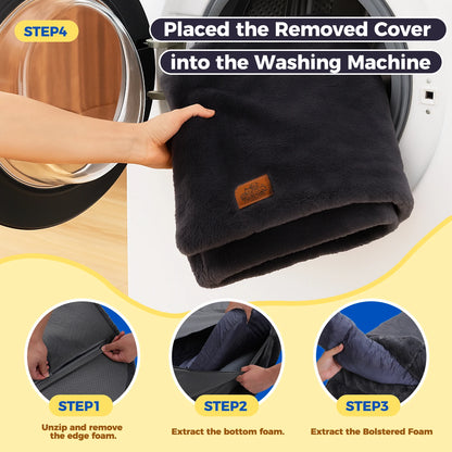 Foldable Large Dog Bed
