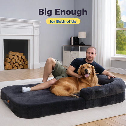 Foldable Large Dog Bed
