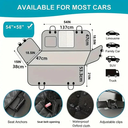 Nonslip, Durable, Soft Seat Cover for Pets