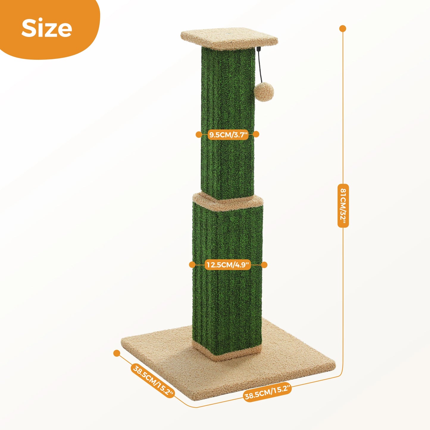 Large Scratching Post for Indoor Cats
