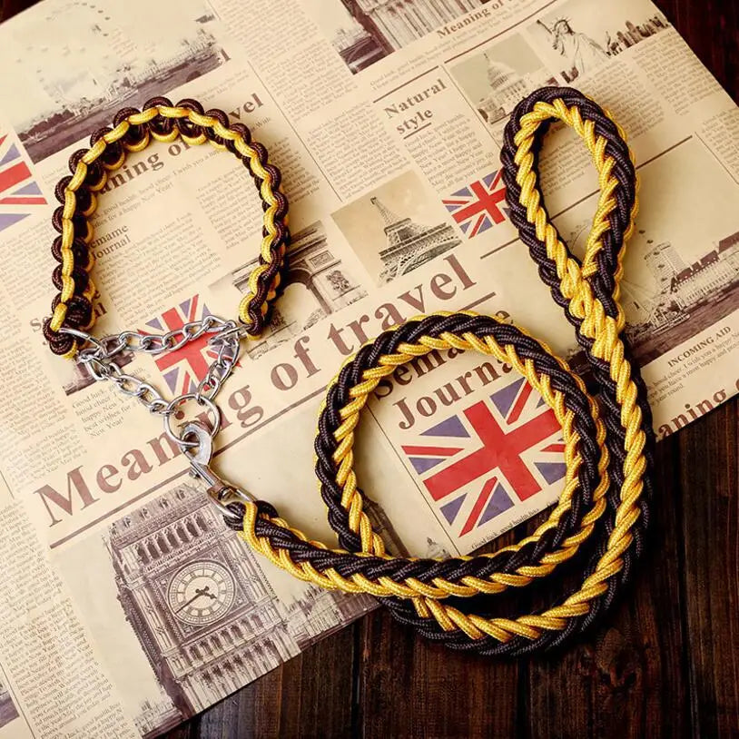 Double Strand Leash & Rope for Large Dogs
