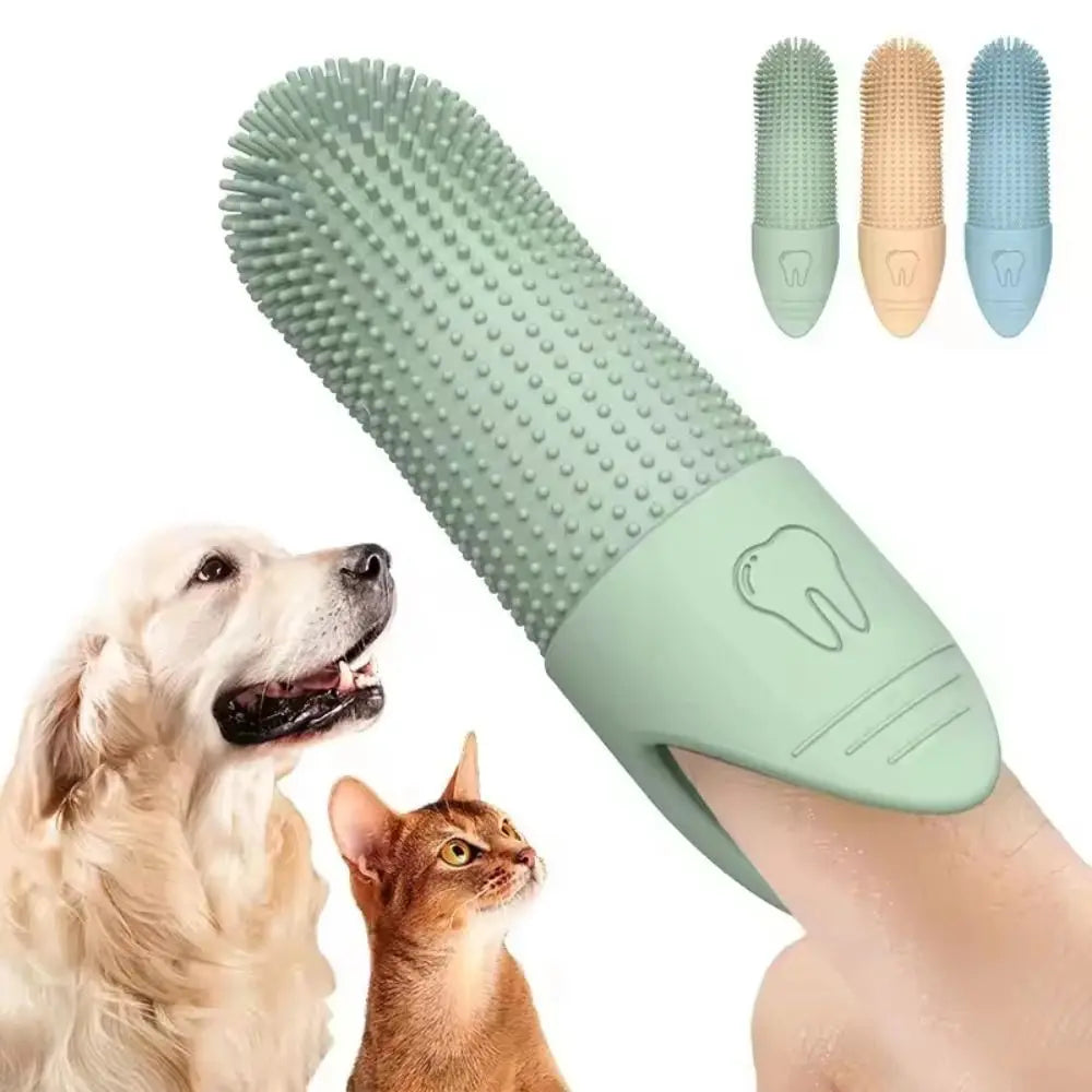 Cleaning Finger Toothbrush for Dogs