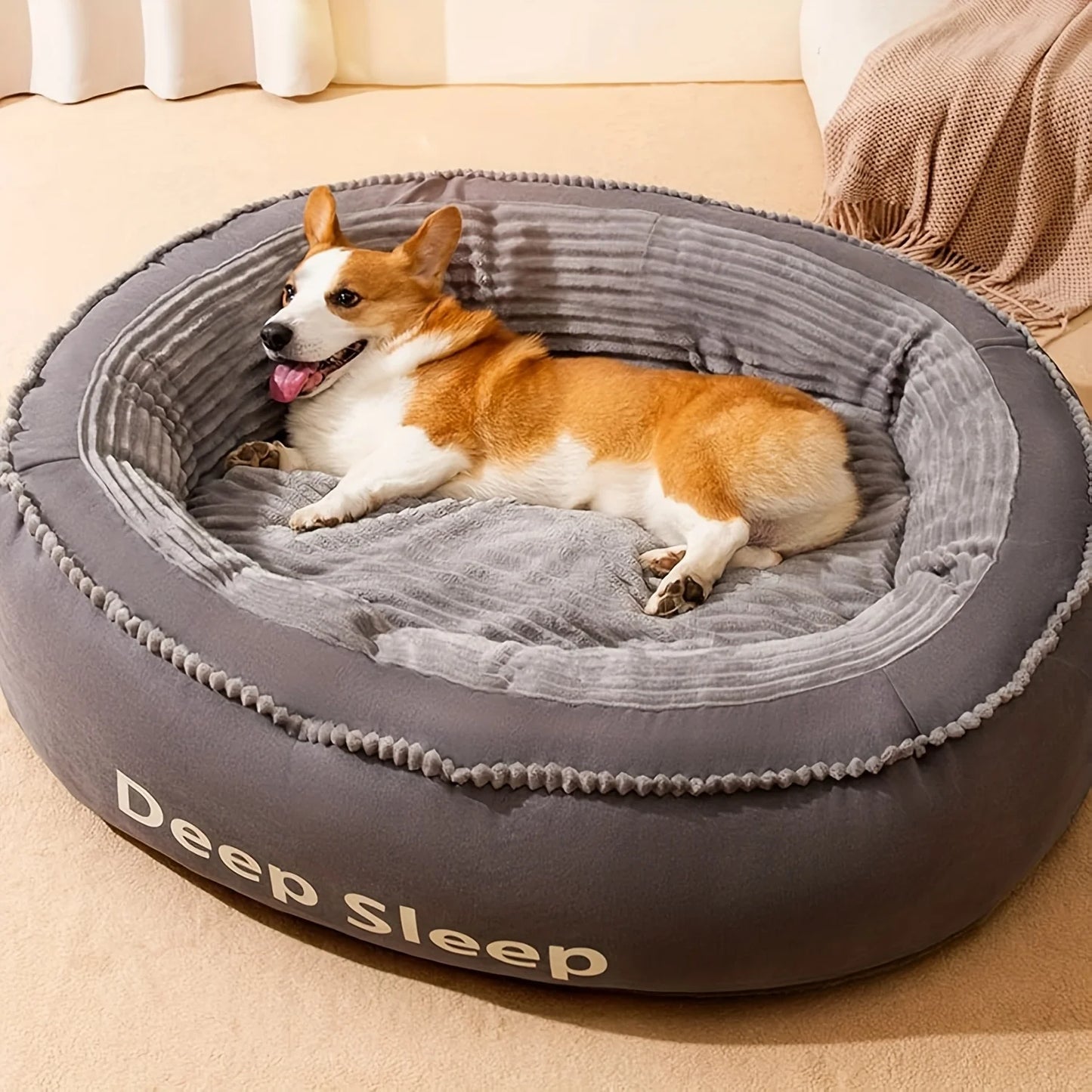 Comfortable Round Warm Dog Kennel