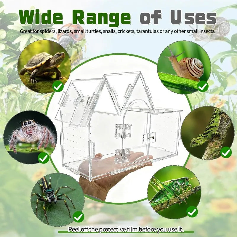 Acrylic Terrarium House/Breeding Cage