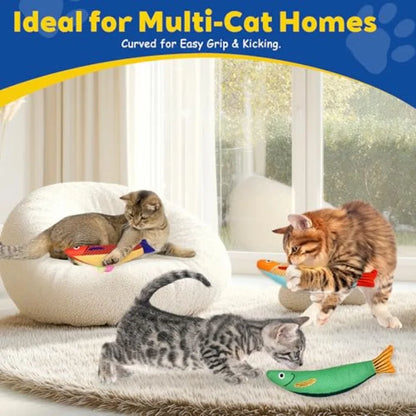 Soft and Durable Catnip Toys