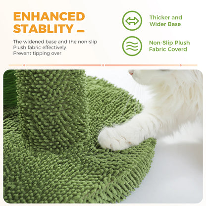 Tall Cactus Scratching Post for Indoor Cats