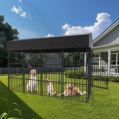 XXL Large Luxury Dog Kennel With Roof