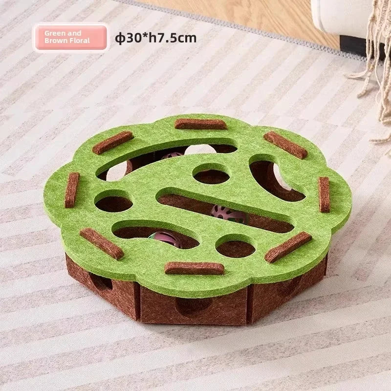 Felt Puzzle Exercise Box w/Ball