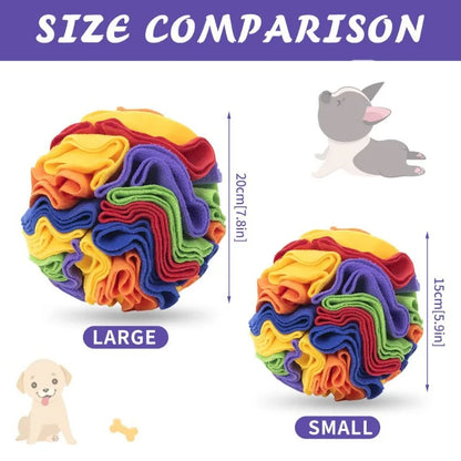 Interactive Dog Snuffle Ball, Mental Stimulation