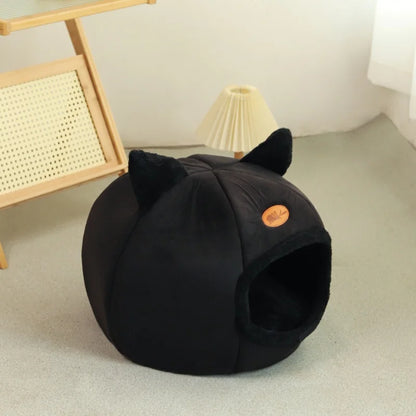 Deep Sleep Comfortable Winter Cat Bed
