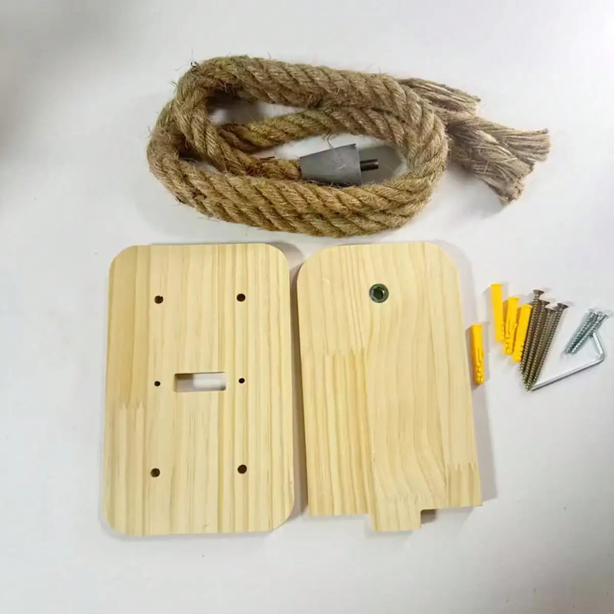 Scratching Post Tree w/Climbing Rope, Large Ladder & Resting Platform