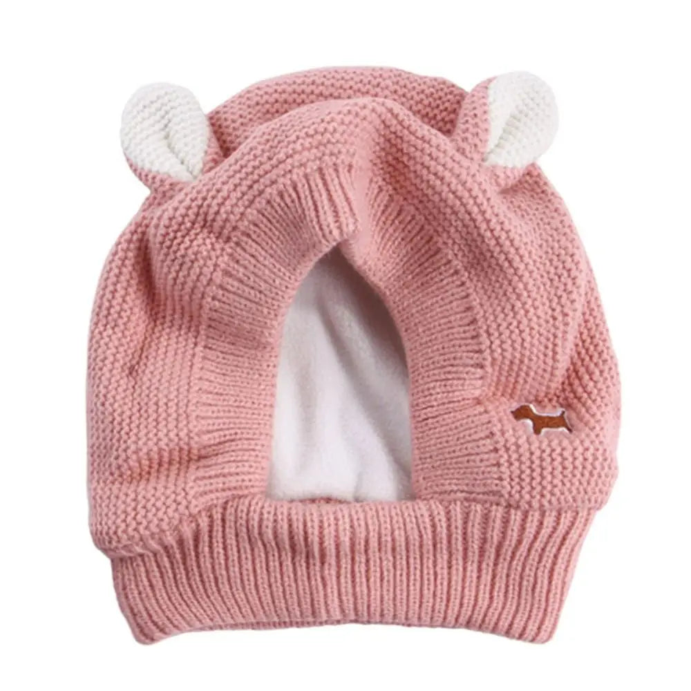 Quiet Knitted Hat Earmuffs