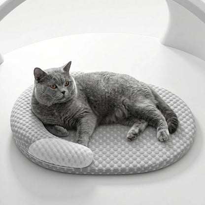 Oval Cooling Breathable Dog Bed